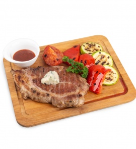 Стейк из свиной шеи