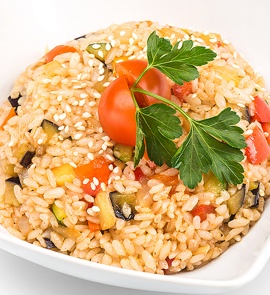 Тяхан с овощами VEGAN