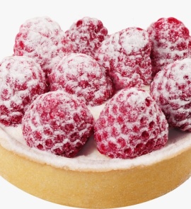 Тарталетка с малиной