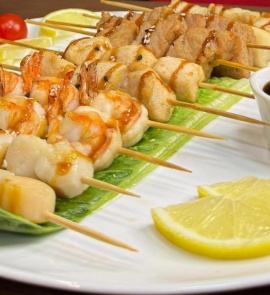 Ассорти из яки- шашлычков